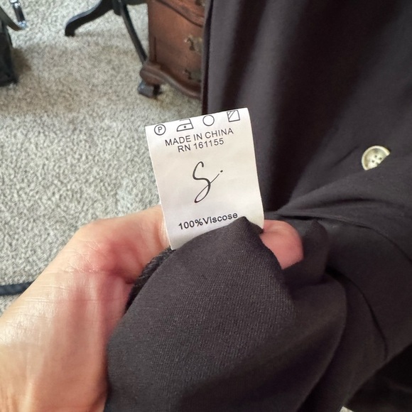 Silk & Salt nwt button down dress size small - Picture 7 of 8